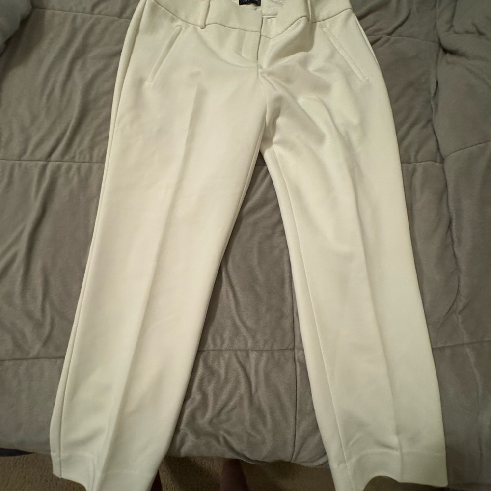 White dress pants
